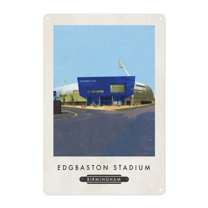 Edgbaston Stadium, Birmingham Metal Sign
