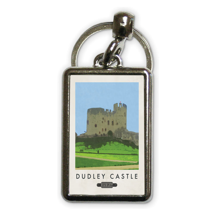 Dudley Castle Metal Keyring