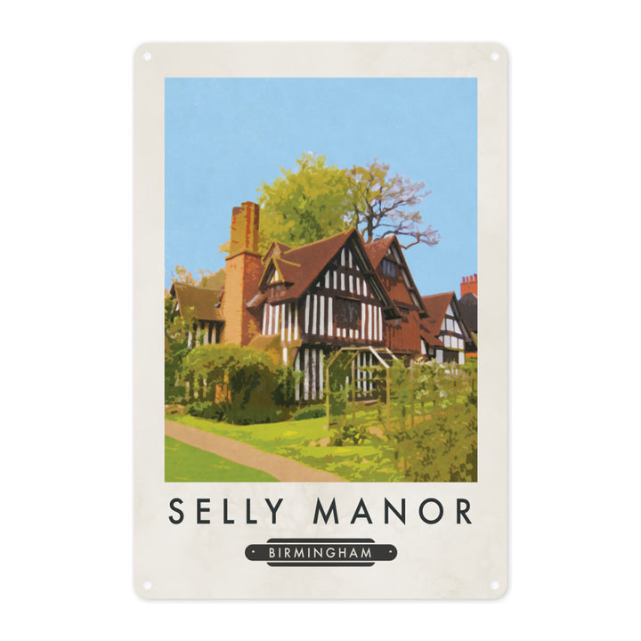 Selly Manor, Birmingham Metal Sign
