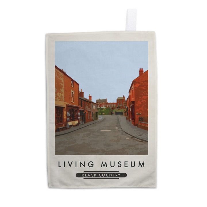 The Living Museum, Dudley Tea Towel