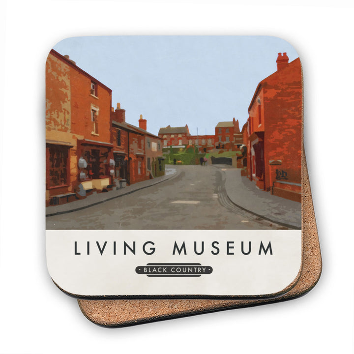 The Living Museum, Dudley MDF Coaster