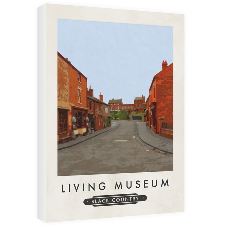 The Living Museum, Dudley 60cm x 80cm Canvas