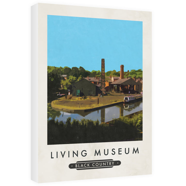 The Living Museum, Dudley 60cm x 80cm Canvas
