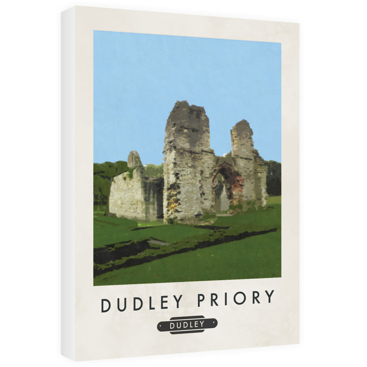 Dudley Priory 60cm x 80cm Canvas