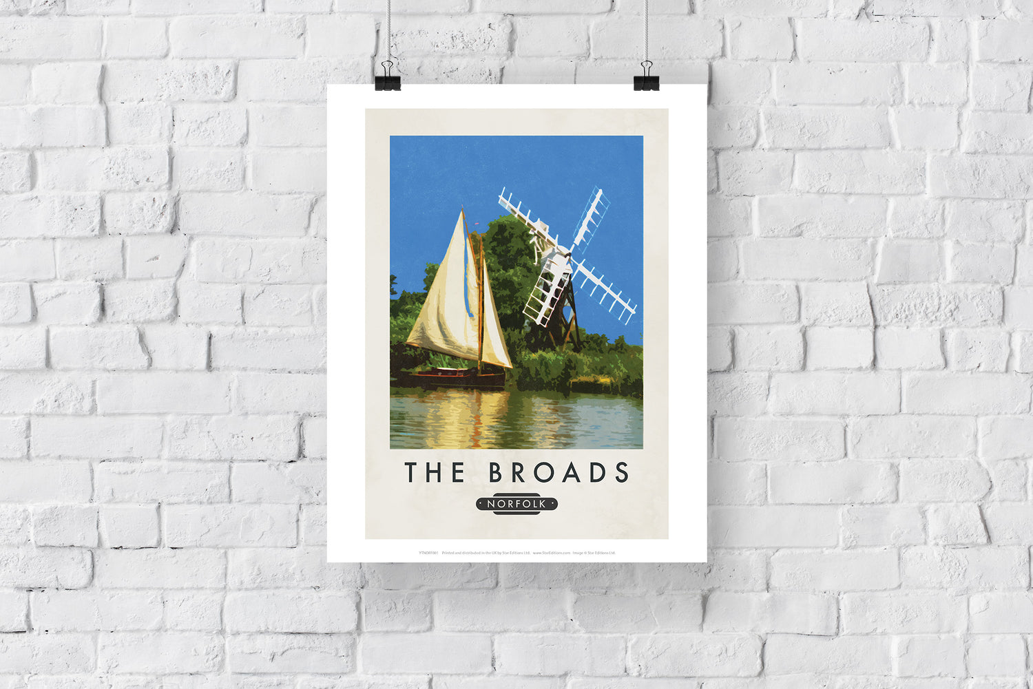 The Norfolk Broads - Art Print