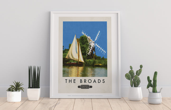 The Norfolk Broads - Art Print