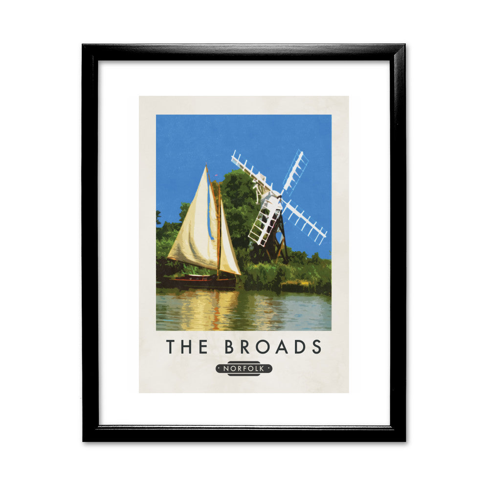 The Norfolk Broads - Art Print