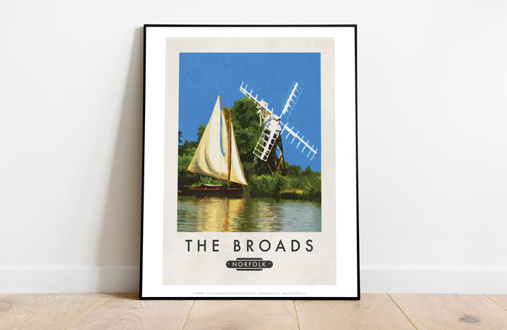 The Norfolk Broads - Art Print