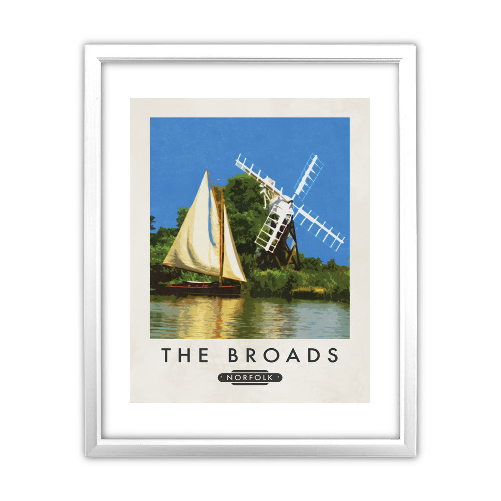 The Norfolk Broads - Art Print
