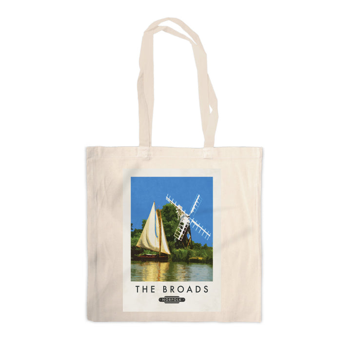 The Norfolk Broads Canvas Tote Bag