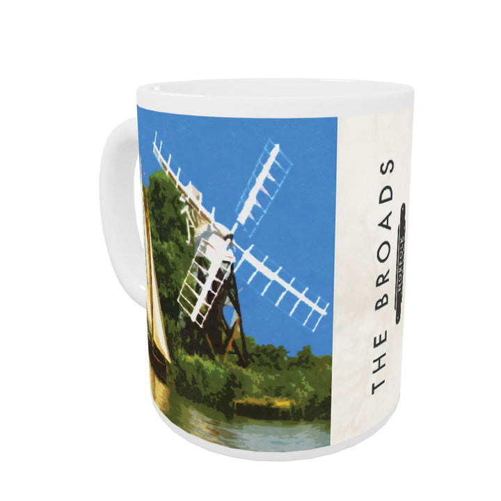 The Norfolk Broads Coloured Insert Mug