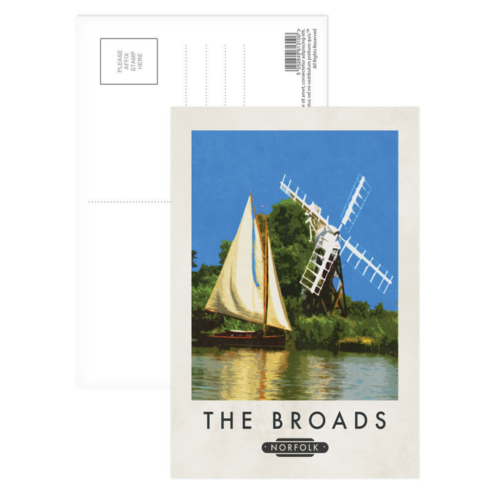 The Norfolk Broads Postcard Pack