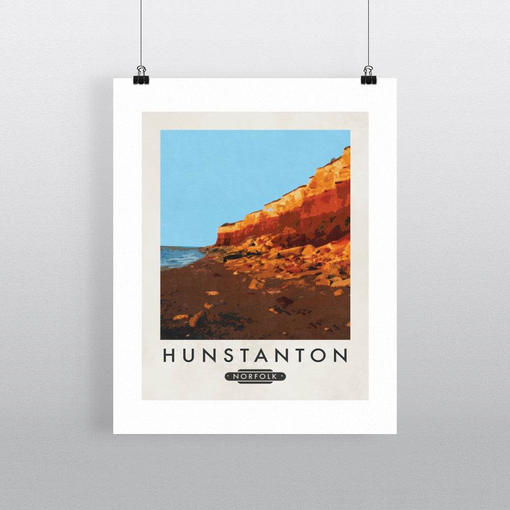 Hunstanton, Norfolk - Art Print