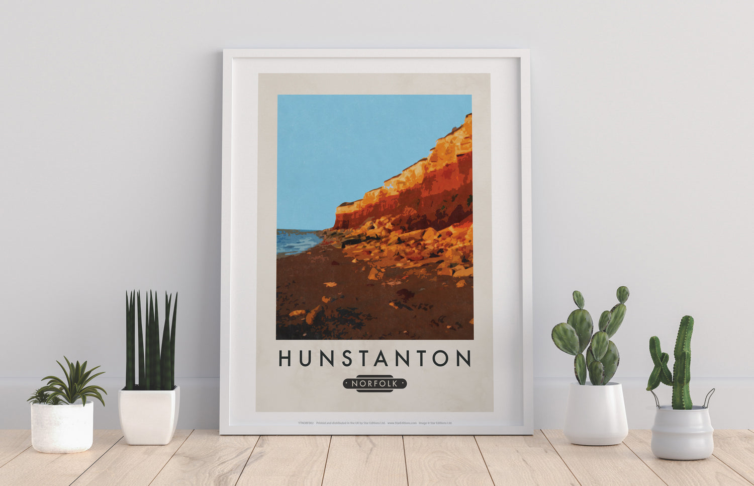 Hunstanton, Norfolk - Art Print