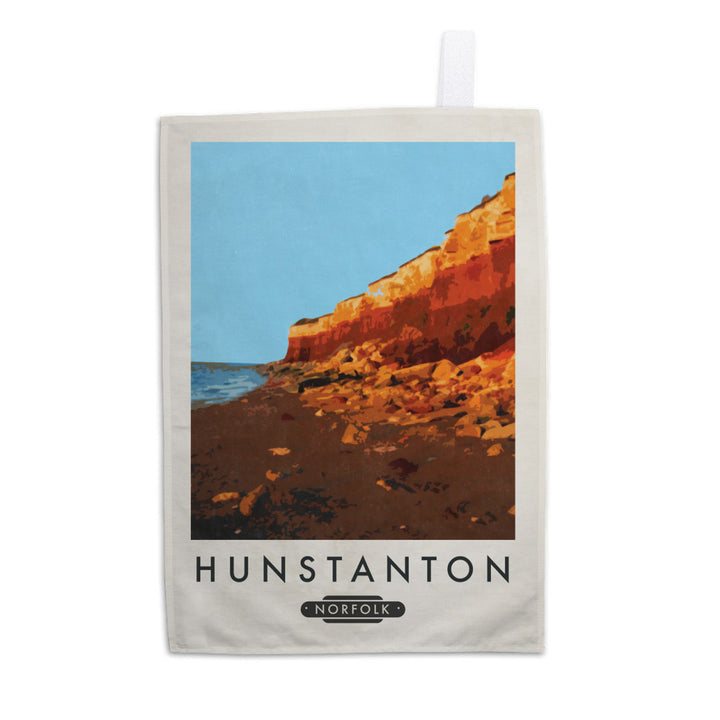 Hunstanton, Norfolk Tea Towel