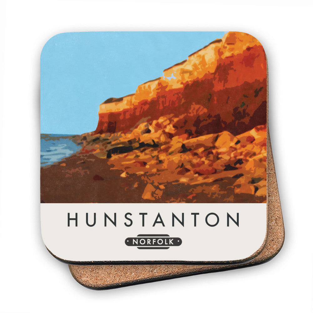 Hunstanton, Norfolk MDF Coaster