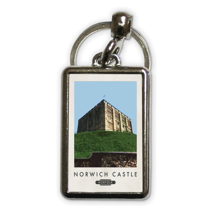 Norwich Castle, Norfolk Metal Keyring