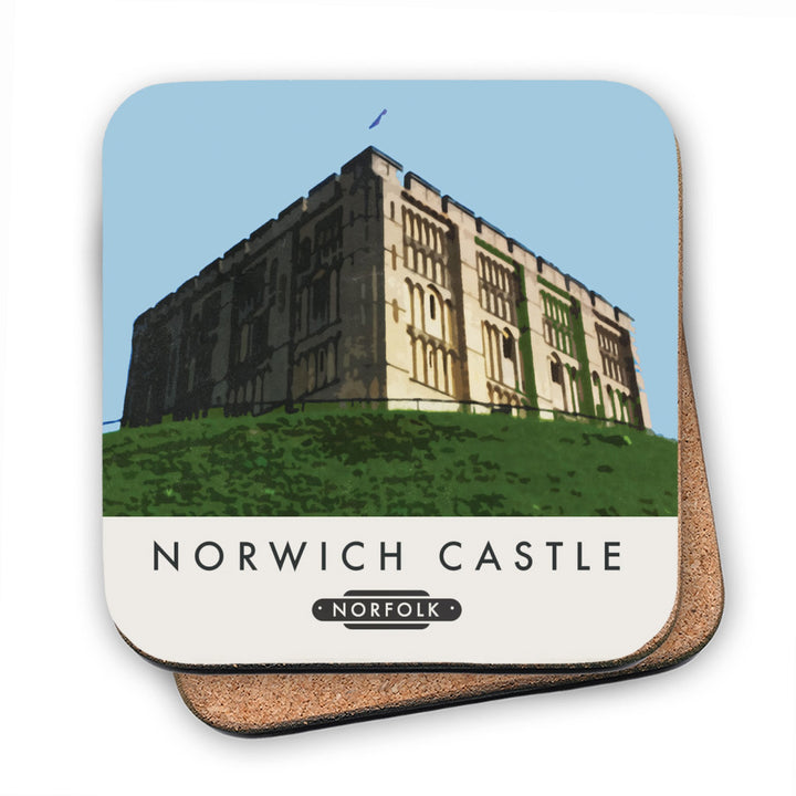 Norwich Castle, Norfolk MDF Coaster