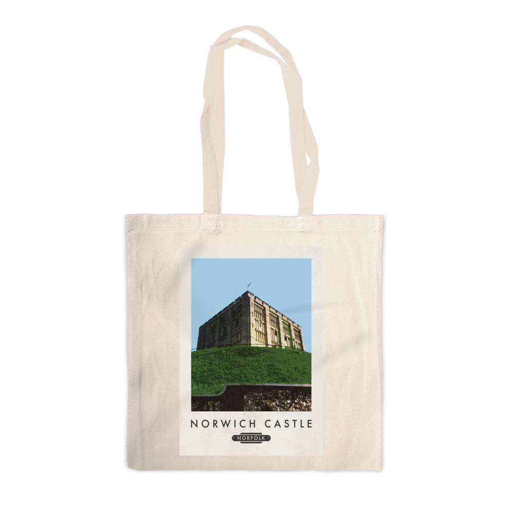 Norwich Castle, Norfolk Canvas Tote Bag