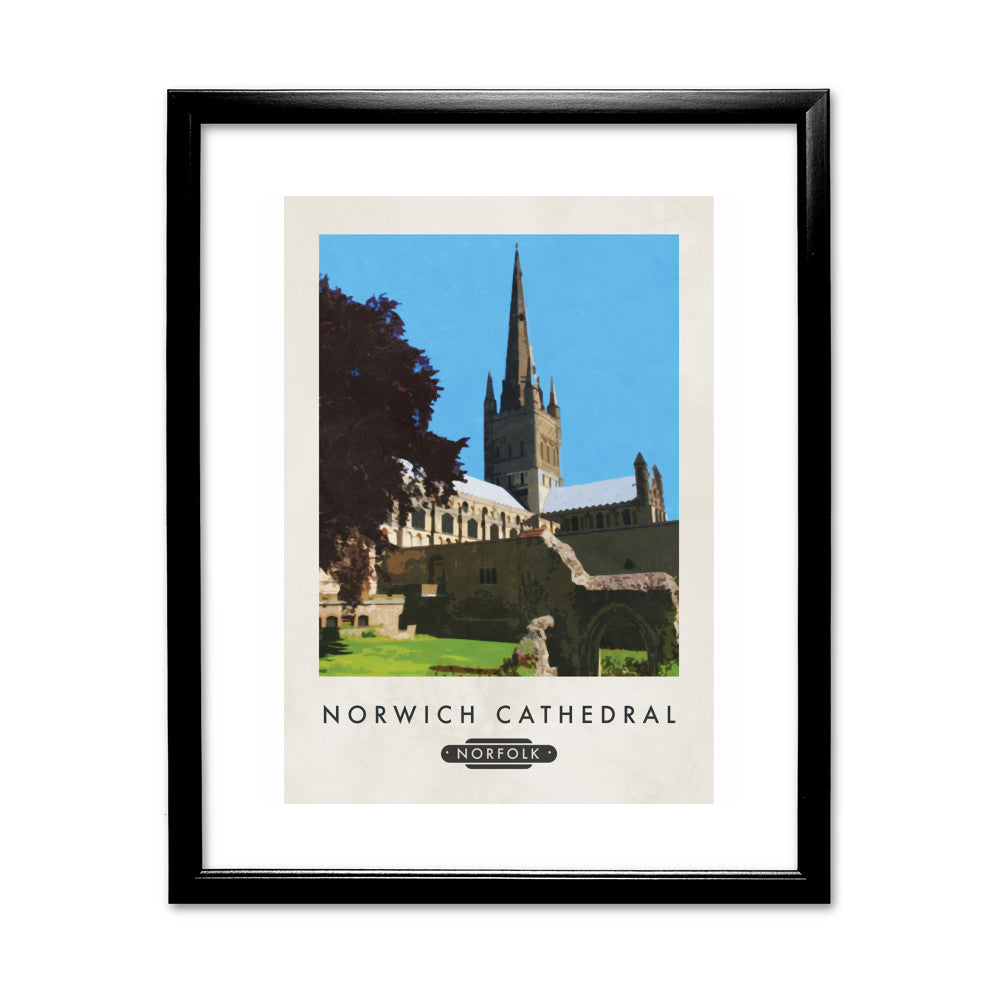 Norwich Cathedral, Norfolk - Art Print