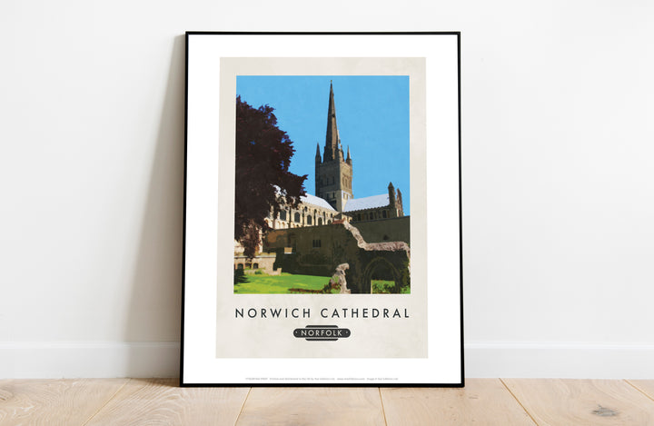 Norwich Cathedral, Norfolk - Art Print