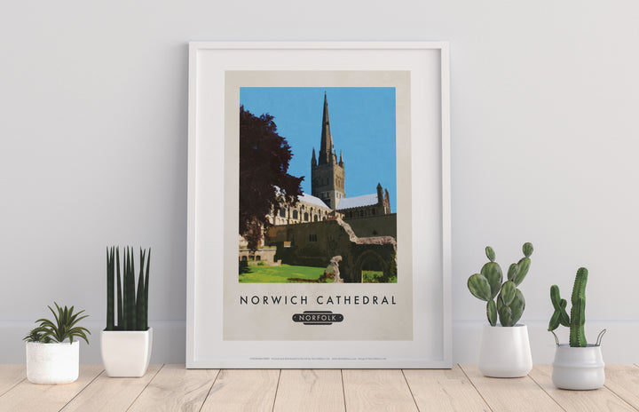 Norwich Cathedral, Norfolk - Art Print