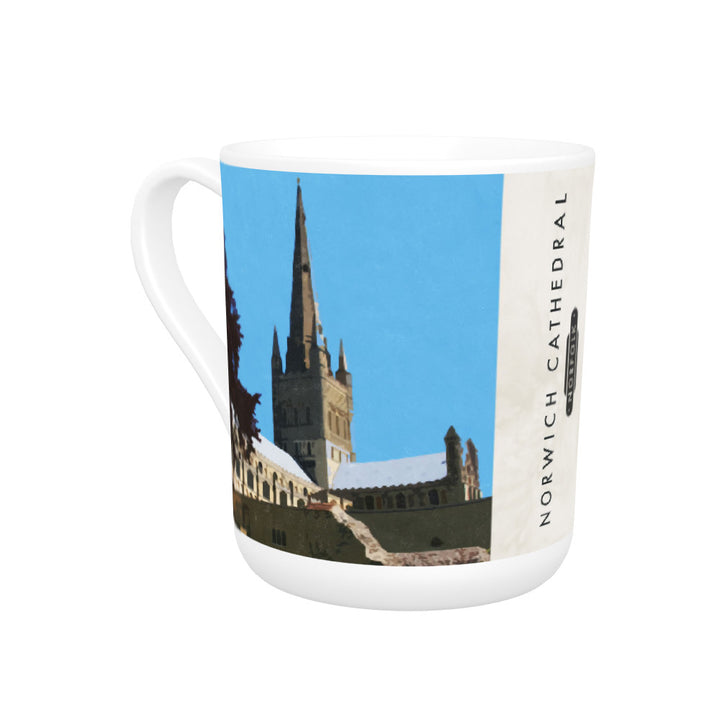 Norwich Cathedral, Norfolk Bone China Mug