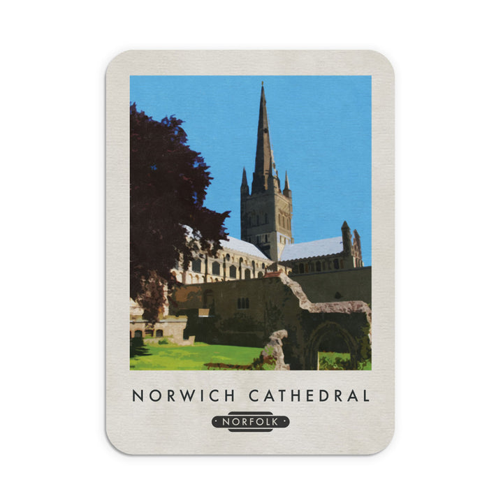 Norwich Cathedral, Norfolk Mouse Mat