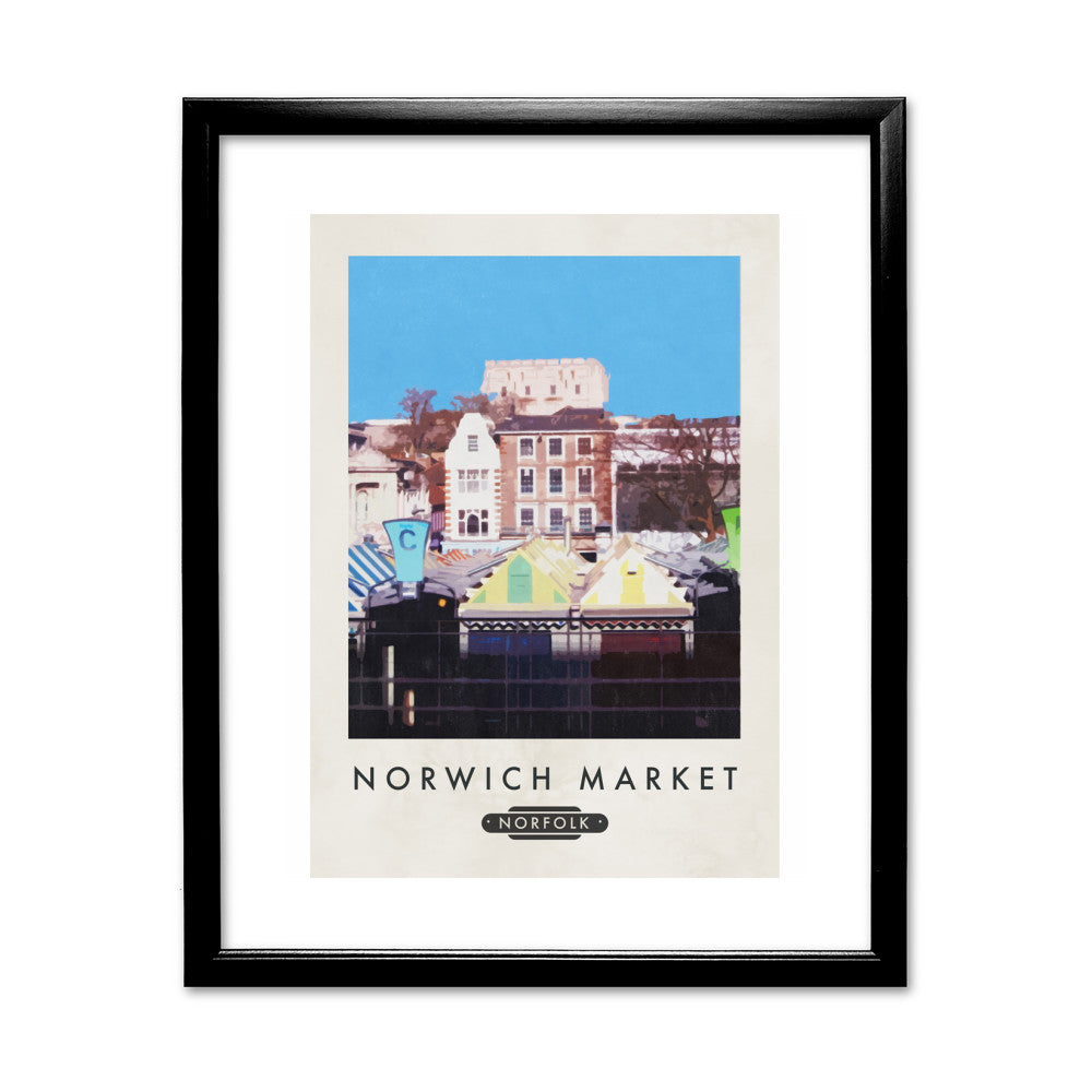 Norwich Market, Norfolk - Art Print