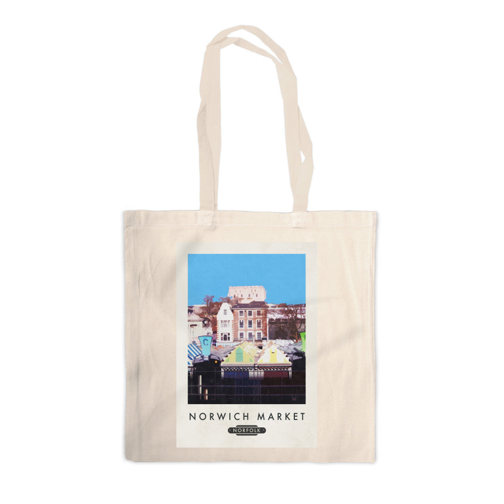 Norwich Market, Norfolk Canvas Tote Bag