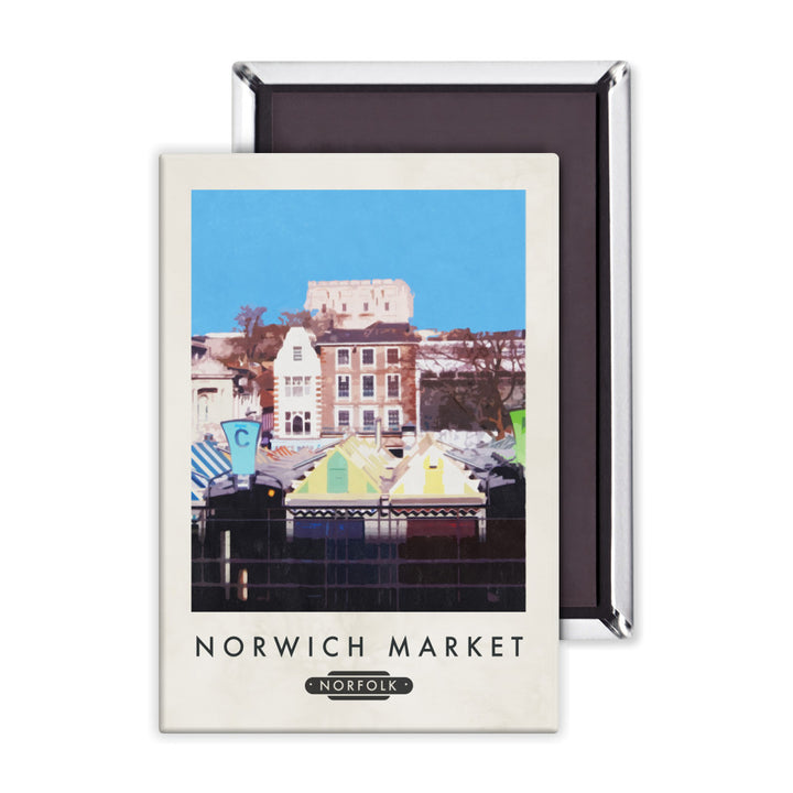 Norwich Market, Norfolk Magnet