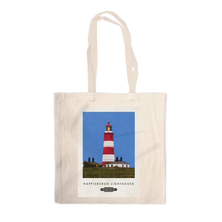 Happisburgh Lighthouse, Norfolk Canvas Tote Bag