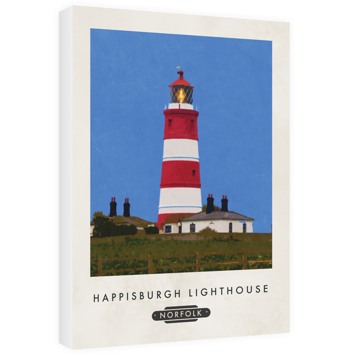 Happisburgh Lighthouse, Norfolk 60cm x 80cm Canvas