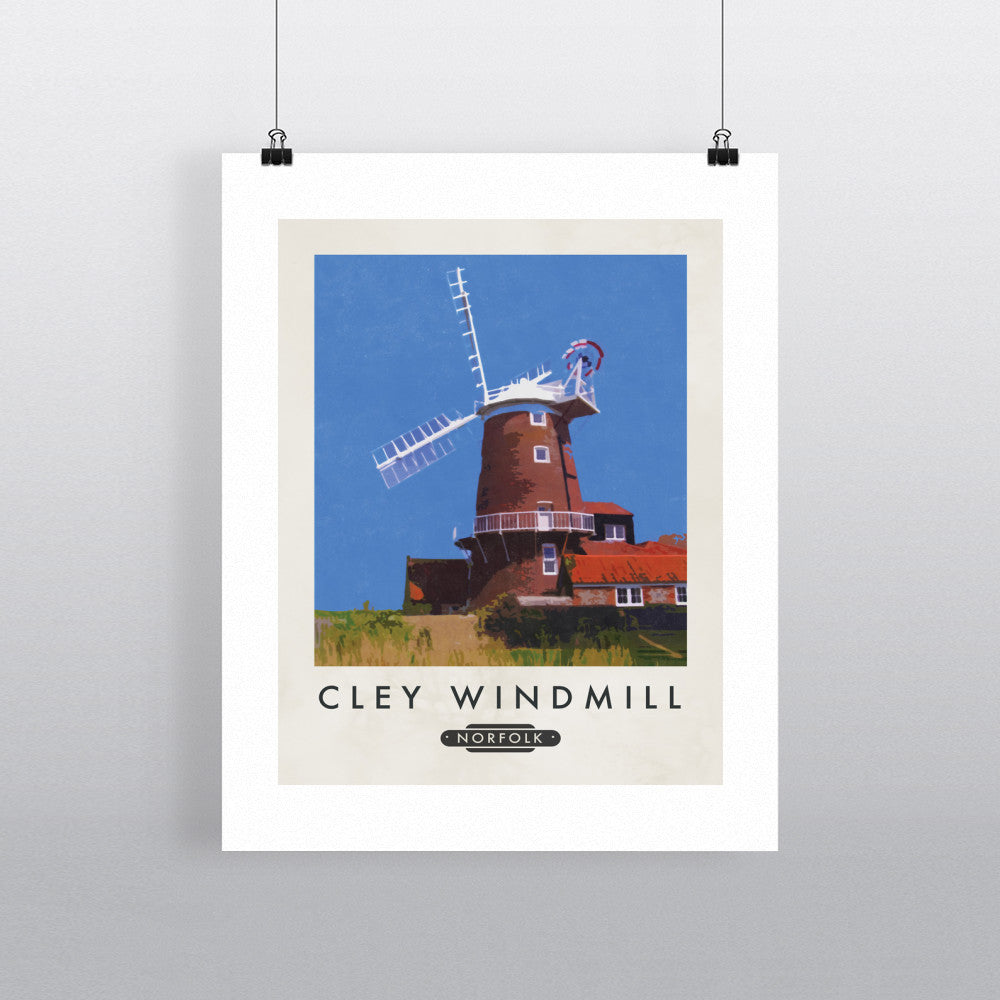 Cley Windmill, Norfolk - Art Print