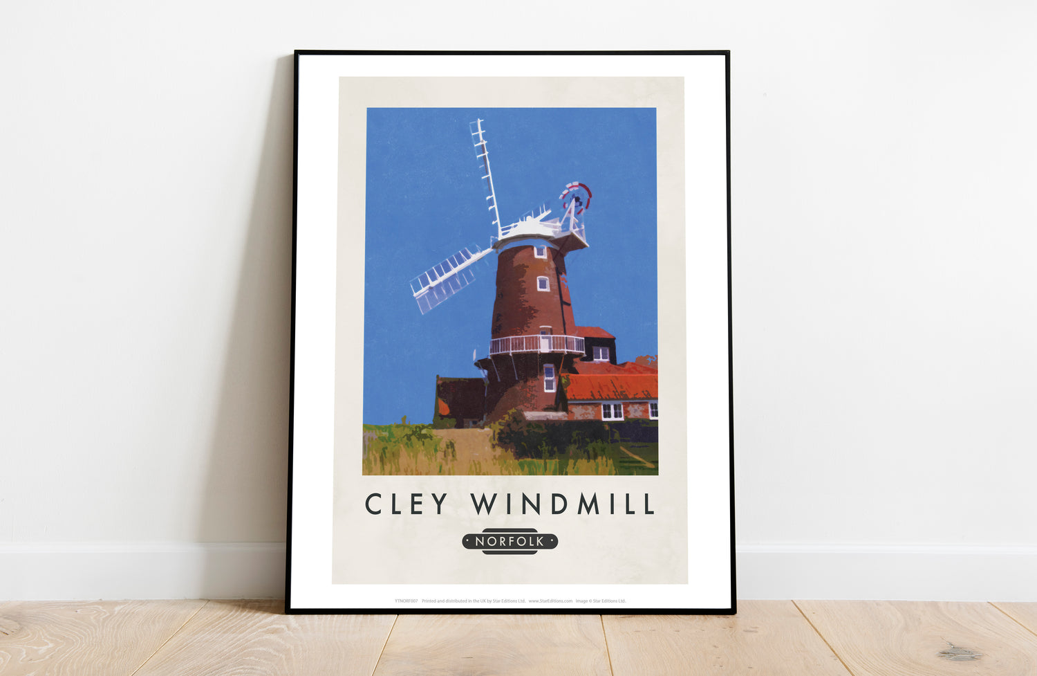 Cley Windmill, Norfolk - Art Print