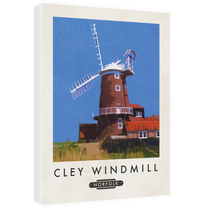 Cley Windmill, Norfolk 60cm x 80cm Canvas