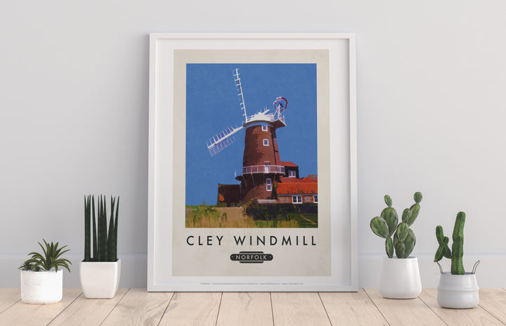 Cley Windmill, Norfolk - Art Print