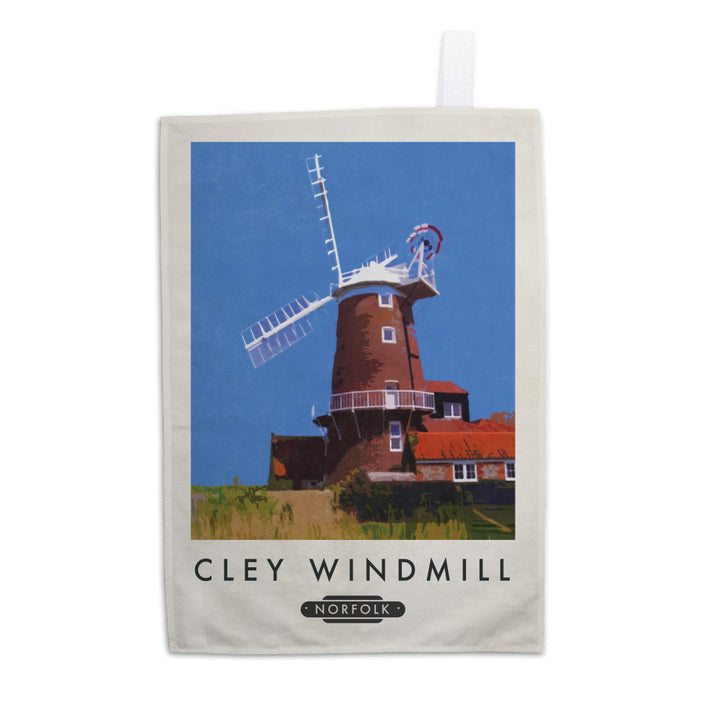 Cley Windmill, Norfolk Tea Towel