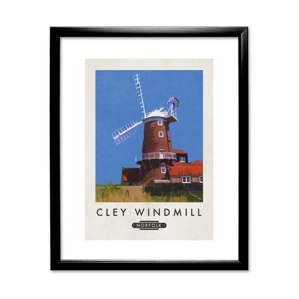 Cley Windmill, Norfolk - Art Print