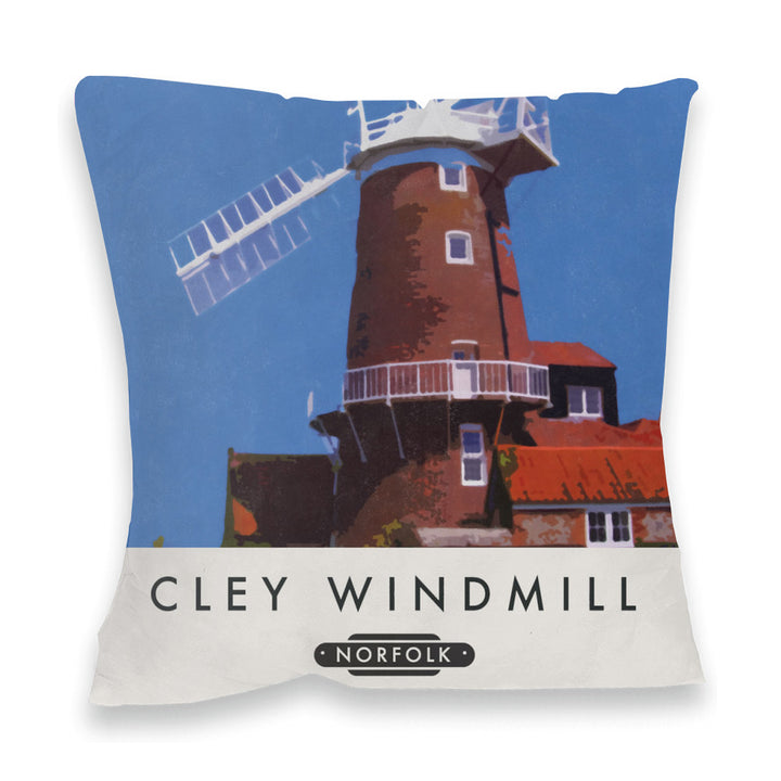 Cley Windmill, Norfolk Fibre Filled Cushion