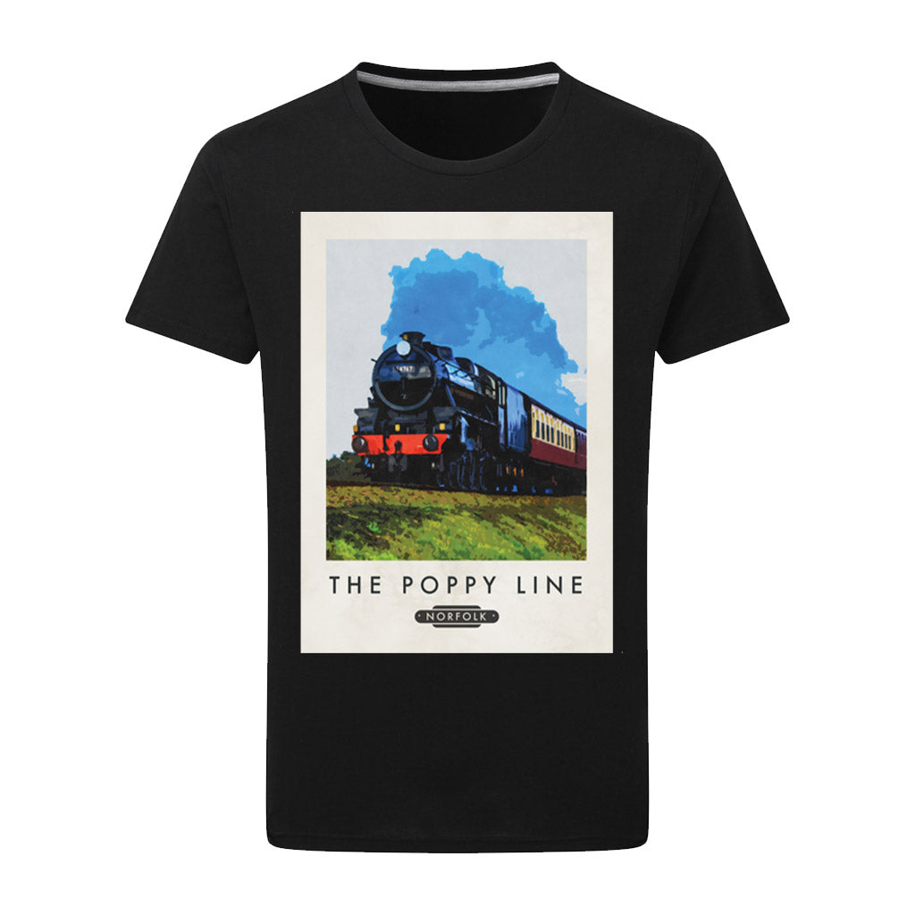 The Norfolk Poppy Line T-Shirt