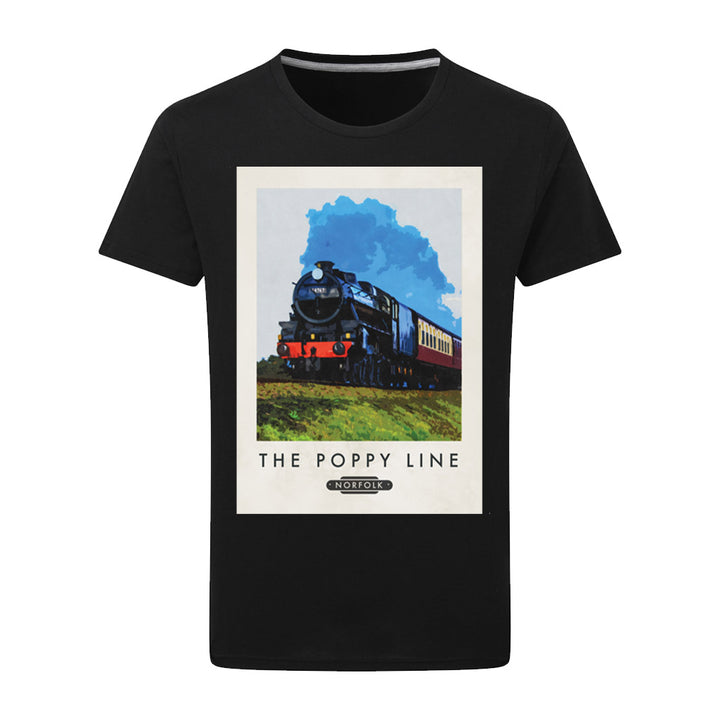 The Norfolk Poppy Line T-Shirt