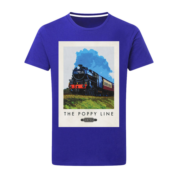 The Norfolk Poppy Line T-Shirt