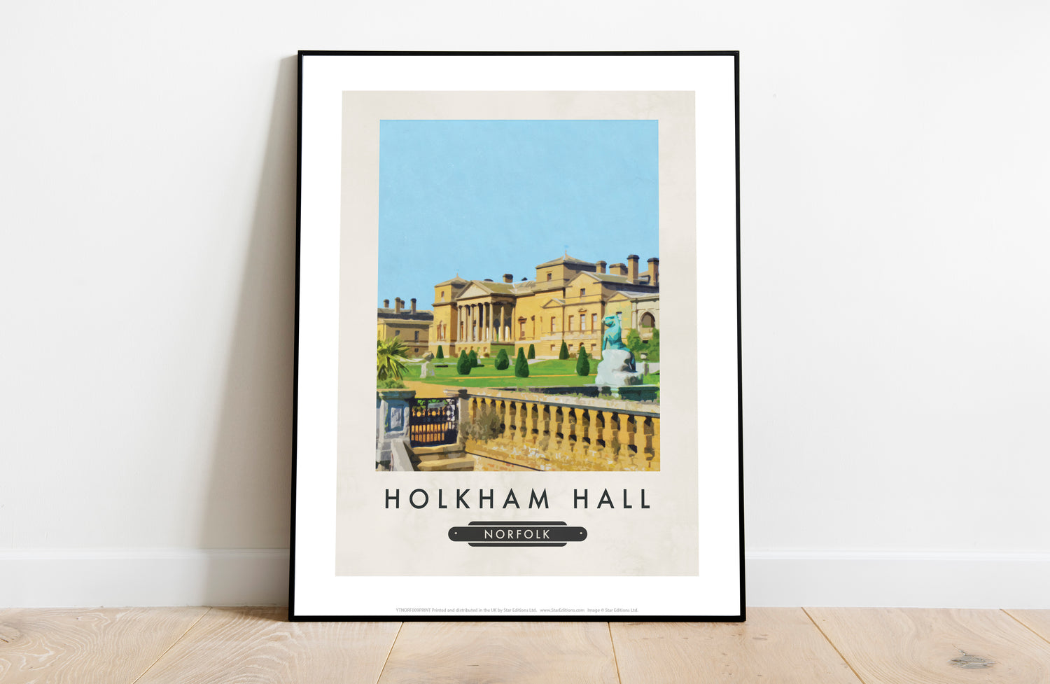 Holkham Hall, Norfolk - Art Print