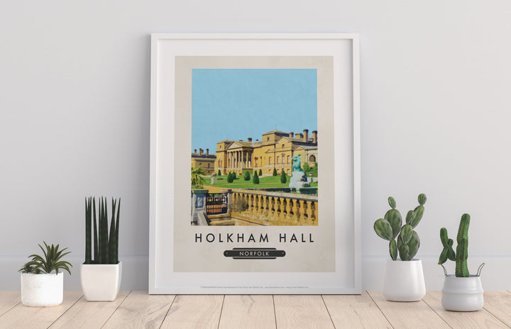 Holkham Hall, Norfolk - Art Print