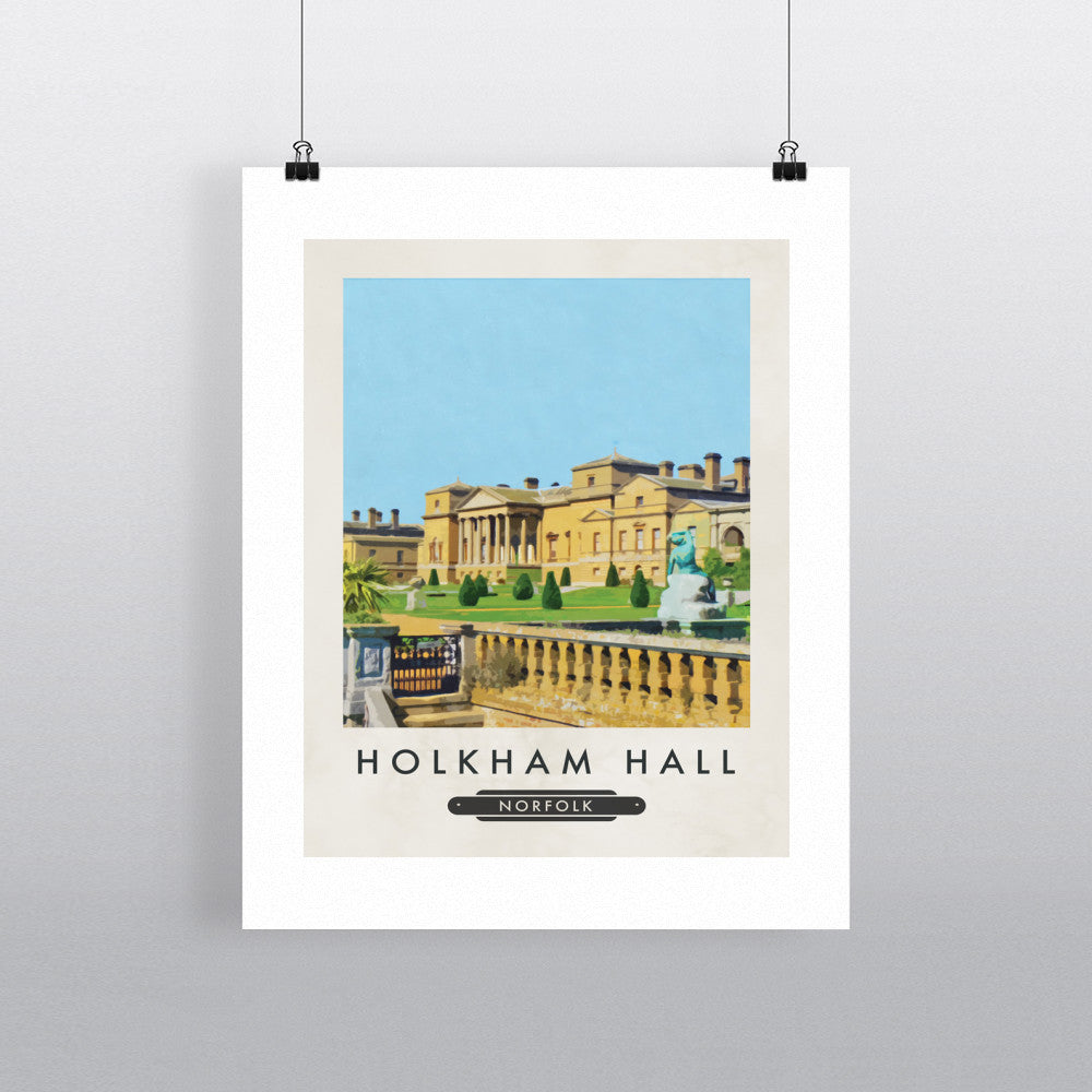 Holkham Hall, Norfolk - Art Print