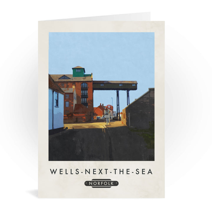 Wells Next The Sea, Norfolk Greeting Card 7x5