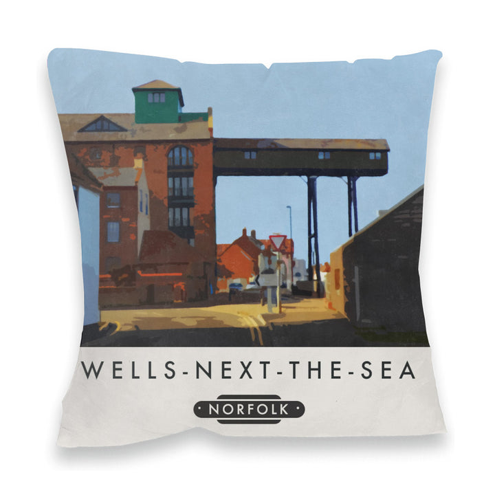 Wells Next The Sea, Norfolk Fibre Filled Cushion