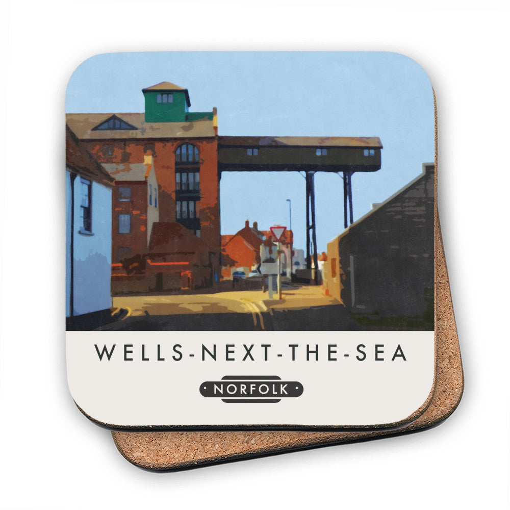 Wells Next The Sea, Norfolk MDF Coaster