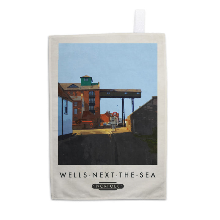 Wells Next The Sea, Norfolk Tea Towel